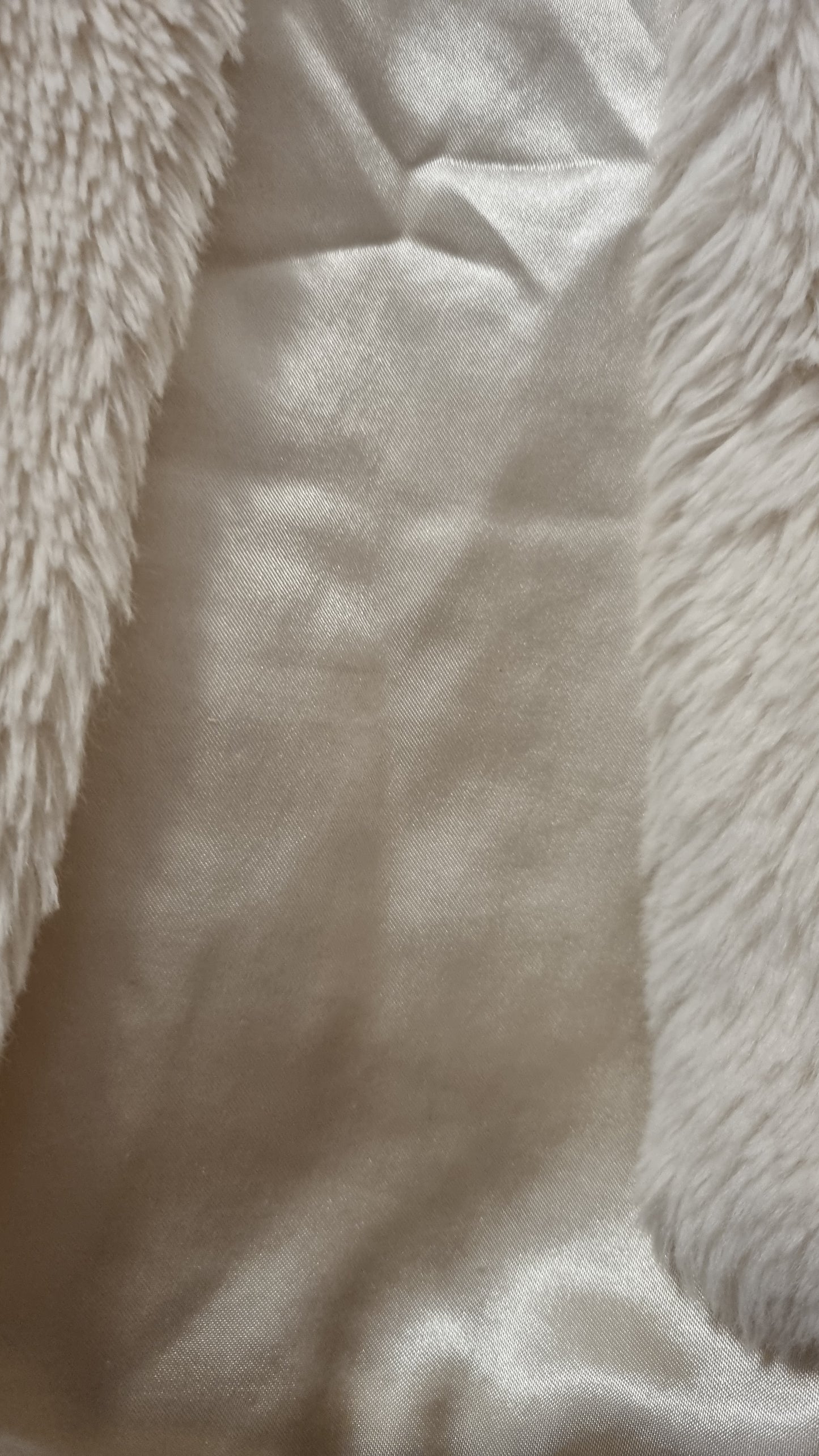 flauschige Weste