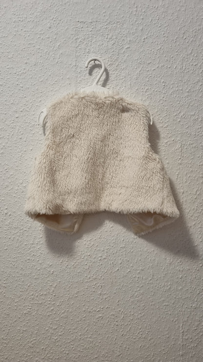 flauschige Weste