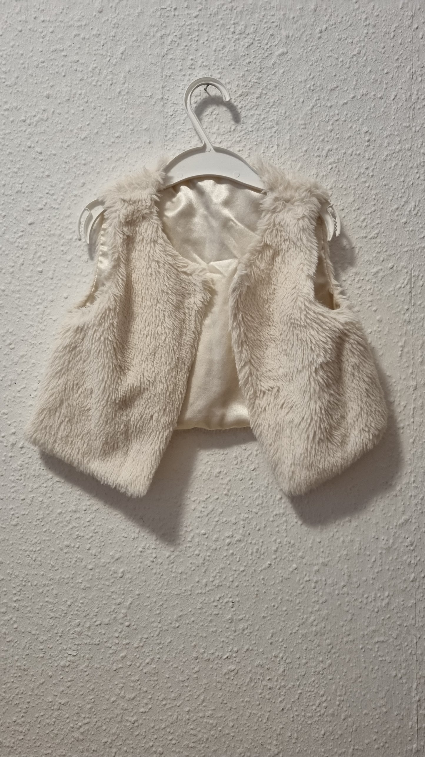 flauschige Weste