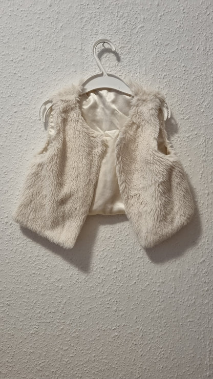 flauschige Weste