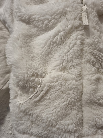 Kaputzenjacke mit Fell