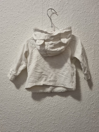 Kaputzenjacke mit Fell