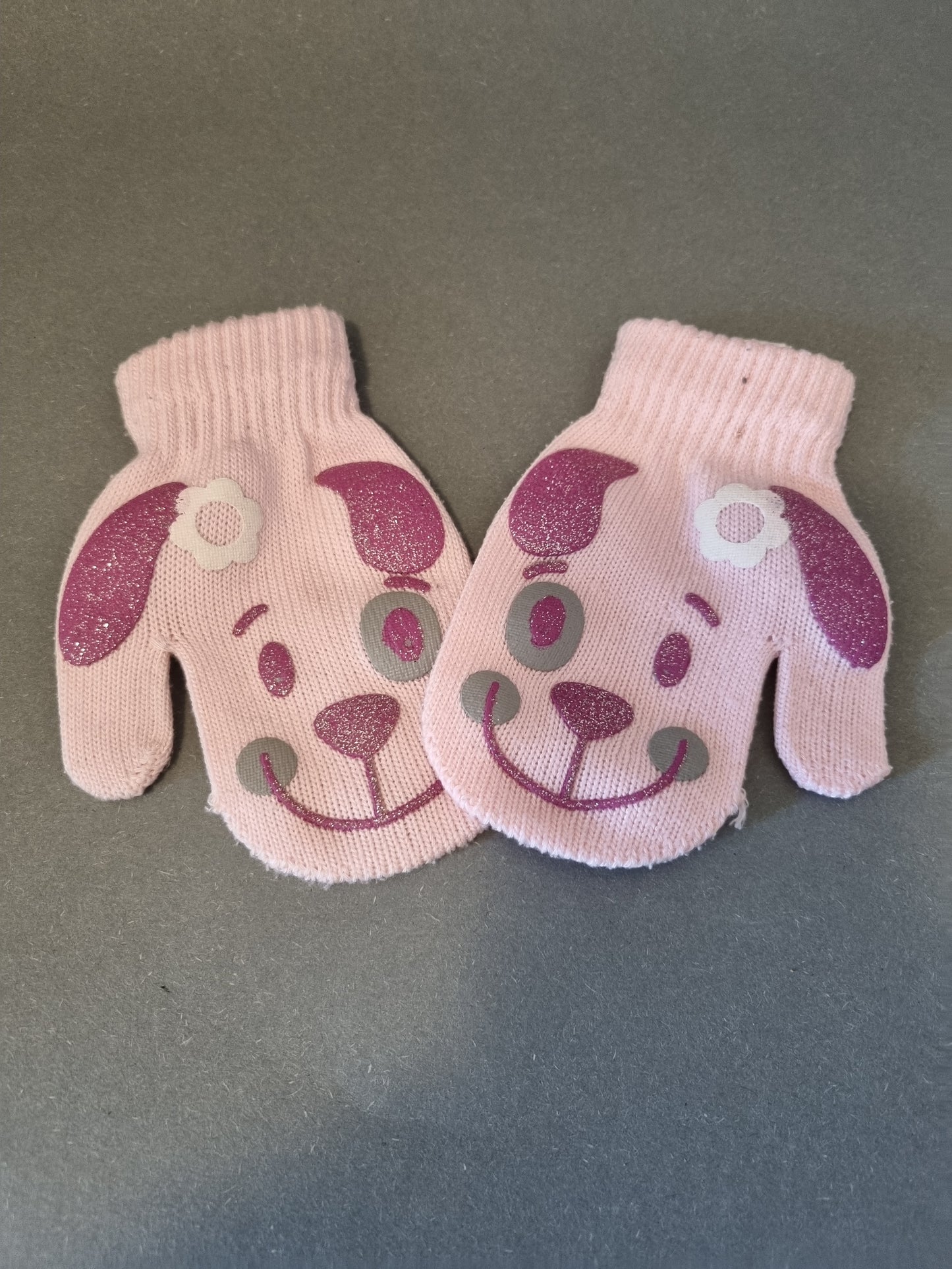 Handschuhe mit Glitzeroptik