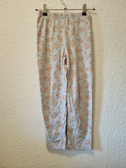 Schlafhose mit Blumen 116/122