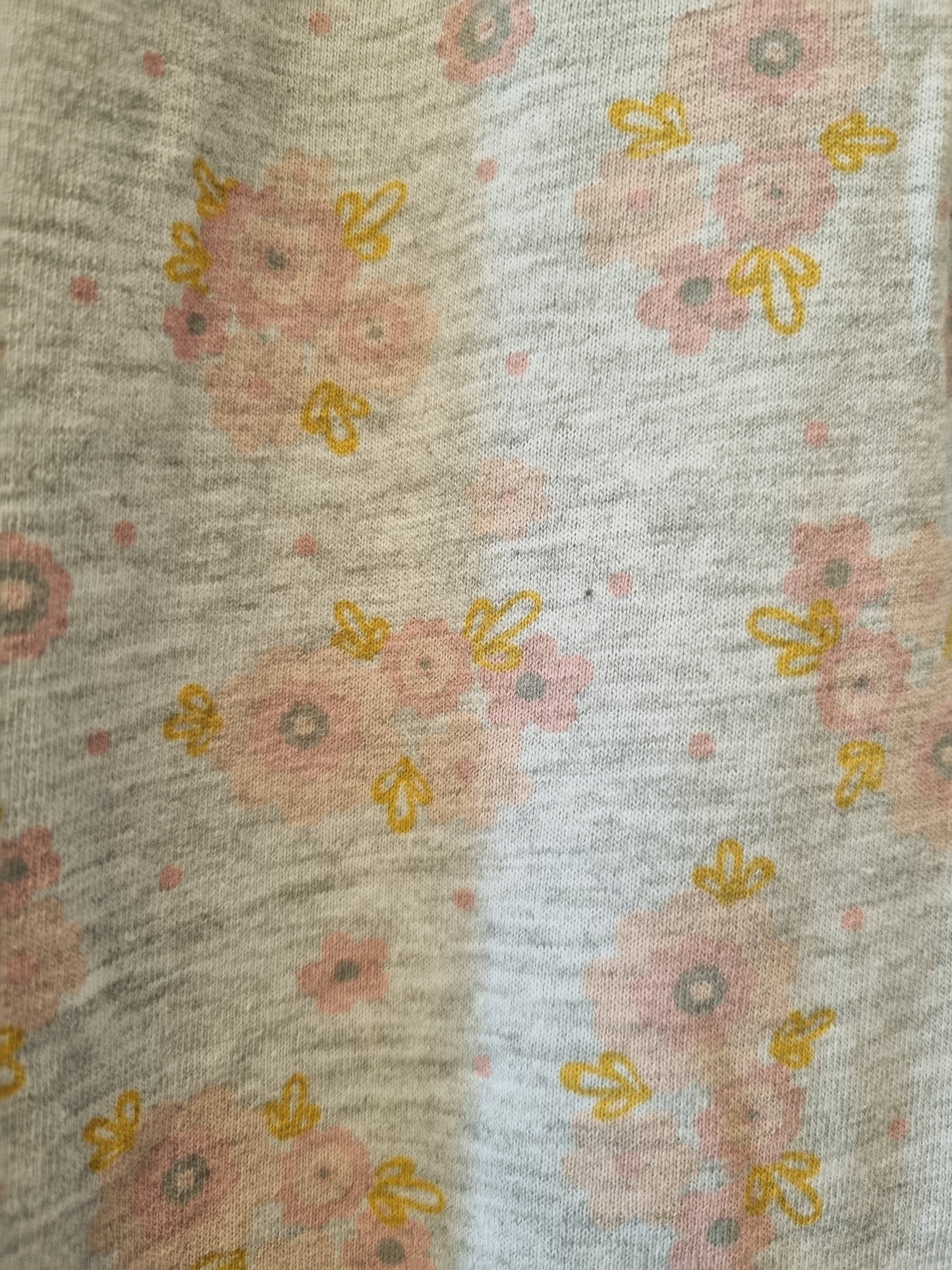 Schlafhose mit Blumen 116/122