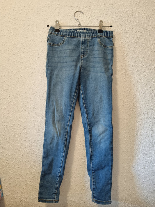 Jeansjegging in hellblau