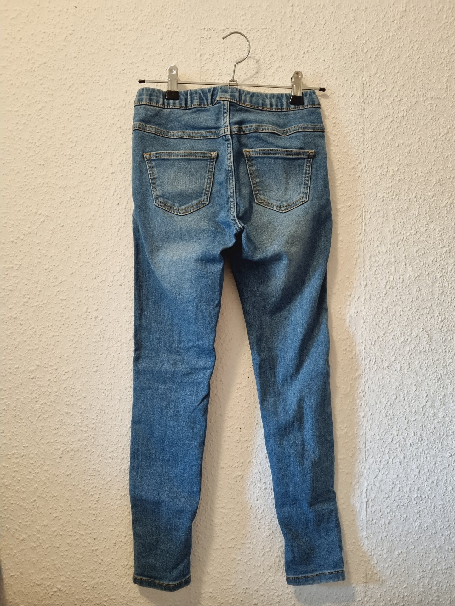 Jeansjegging in hellblau