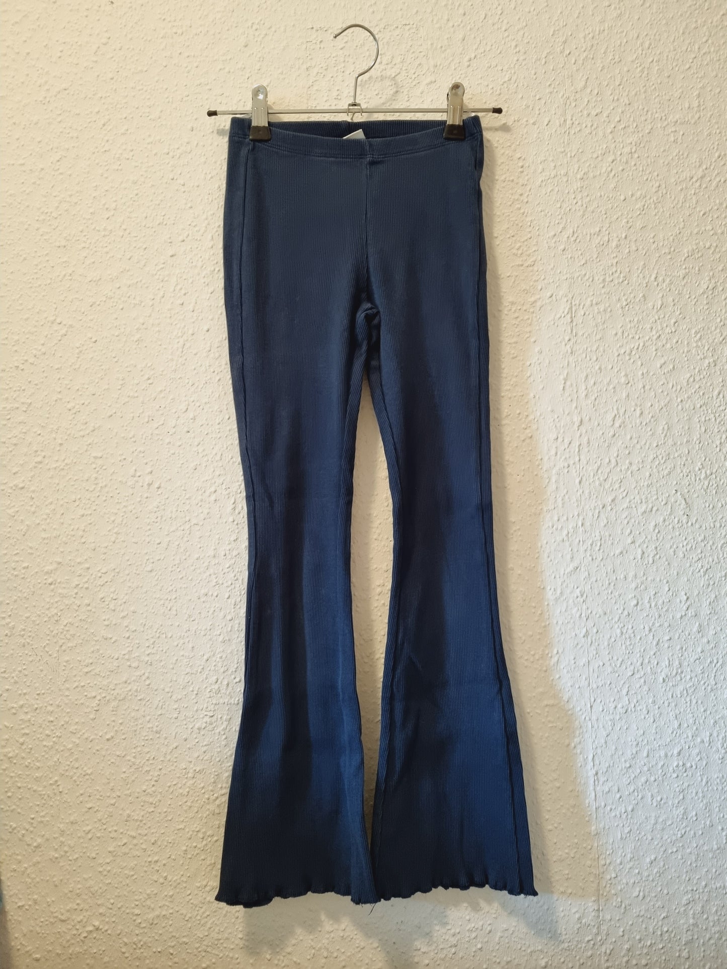 Ripp-Legging mit Schlag
