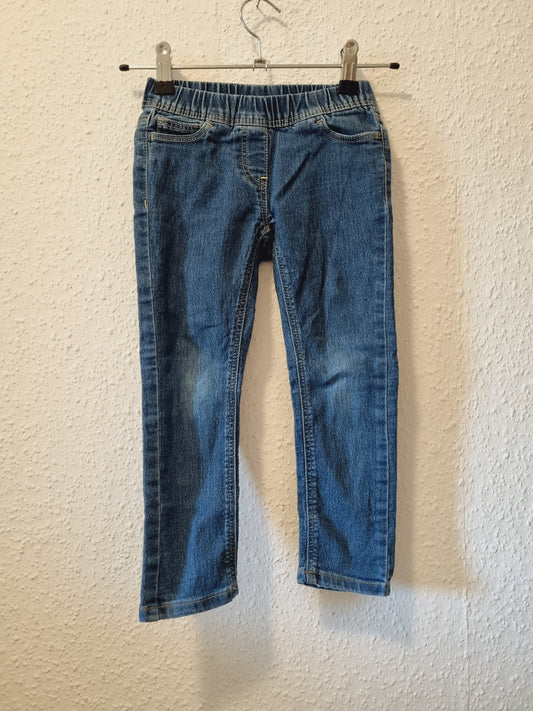 Jeansjegging gerades Bein