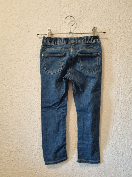 Jeansjegging gerades Bein