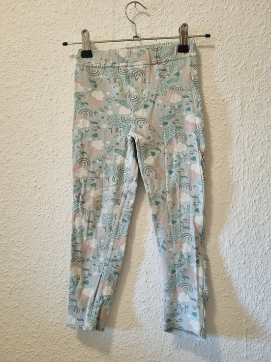 Stoffhose in Mint