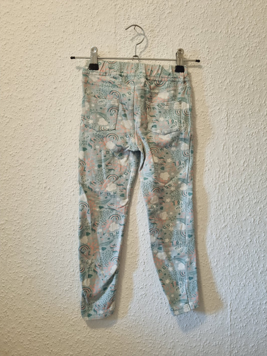 Stoffhose in Mint