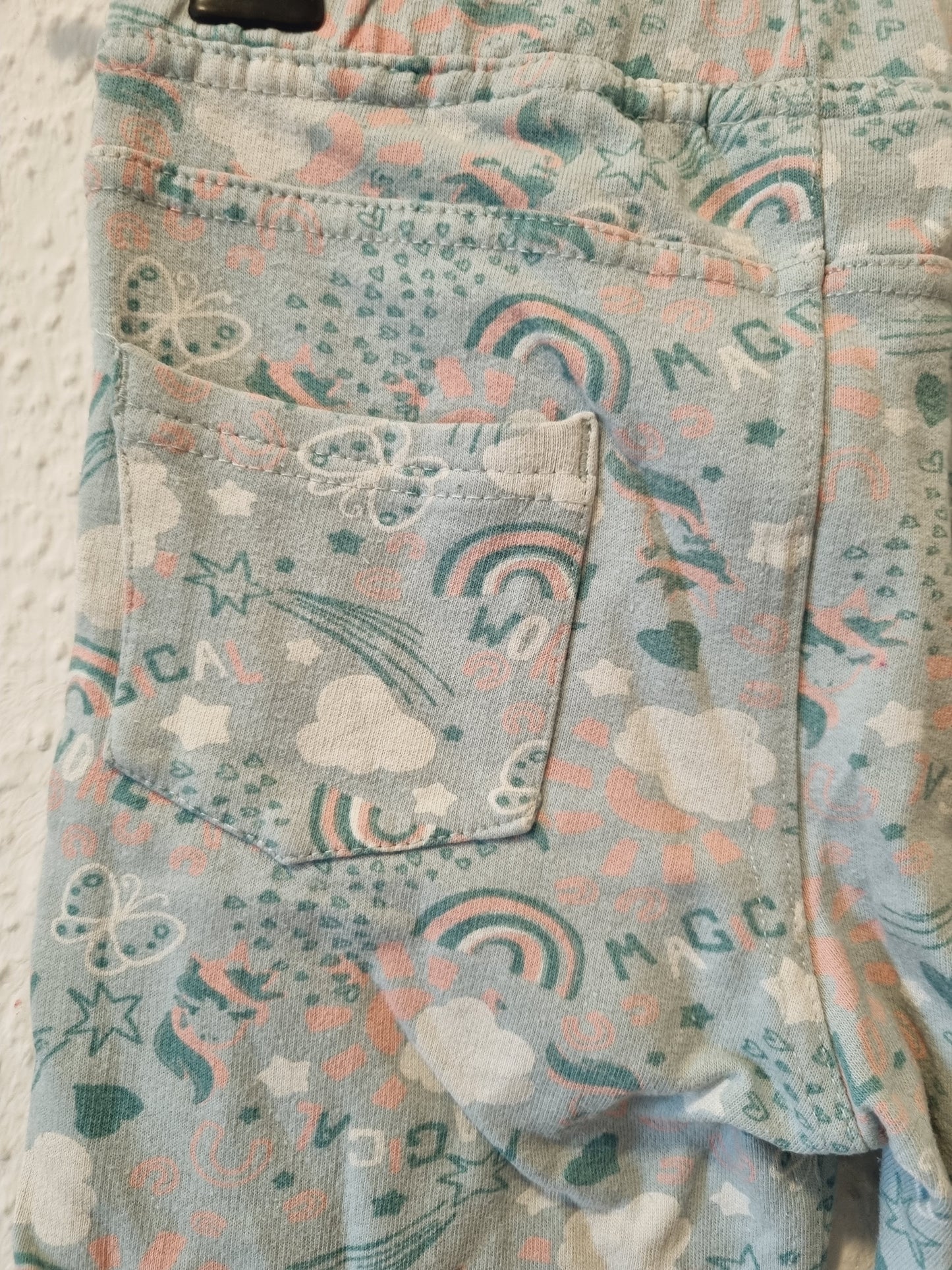 Stoffhose in Mint