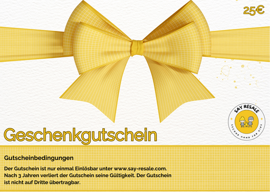 Golden Gift Card 25€