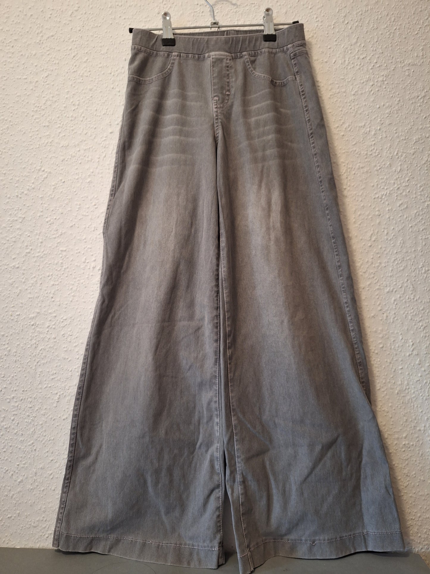 Jeans Jegging mit Schlag Grau 152 Kinderkleidung Onlineshop