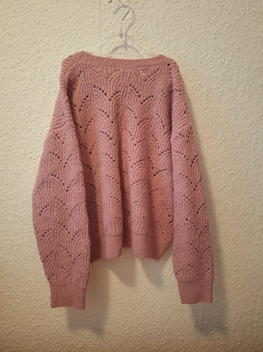 Strickpullover in Altrosa