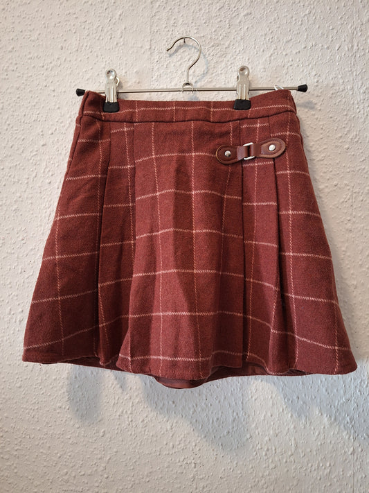 Wollrock Bordeaux Rot