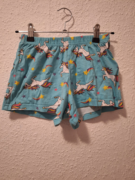 Schlafhose rosa mit Einhörnern