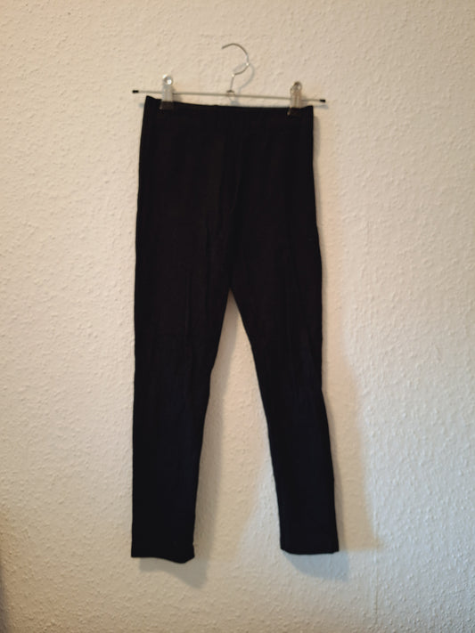 Schwarze dünne Legging