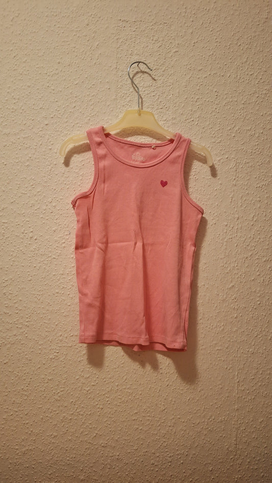 Tank Top mit Glitzerherz