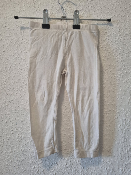 Legging Weiß Uni 74/80
