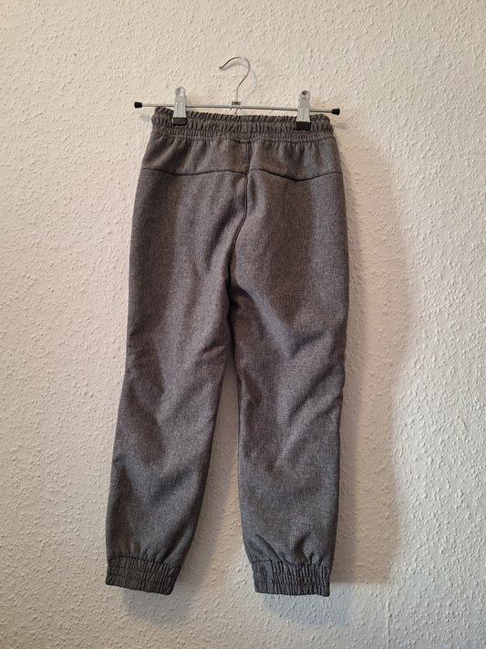 Graue, gefütterte Regenhose von Kiki&Koko in Größe 104/110