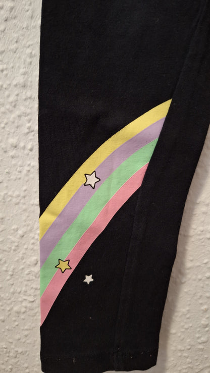 Legging mit Regenbogen-Einhornprint