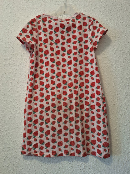 Sommerkleid Erdbeerlook 128