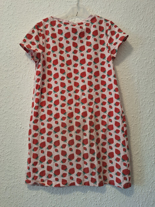 Sommerkleid Erdbeerlook 128