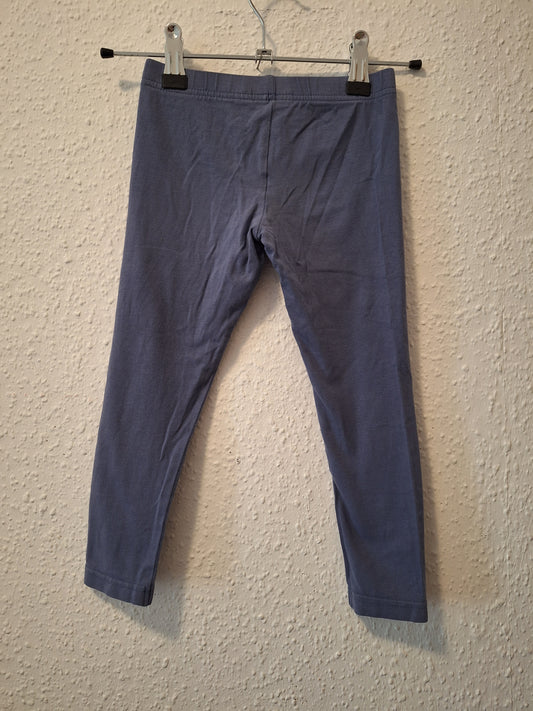 Legging Blau mit Blume 110