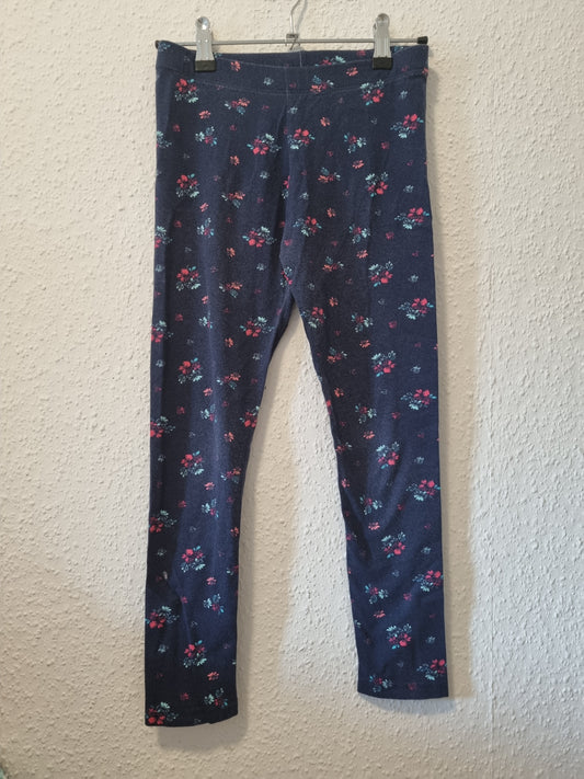 Legging mit Blumenprint 128/134