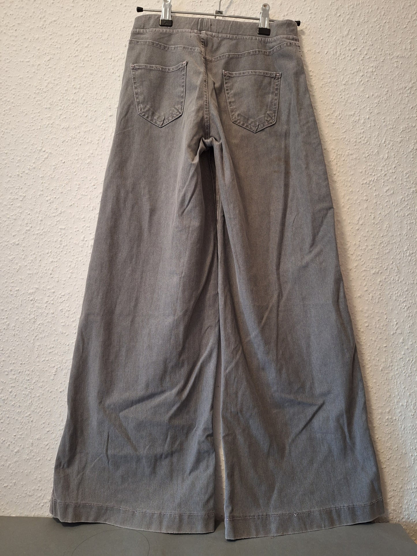 Jeans Jegging mit Schlag Grau 152 Kinderkleidung Onlineshop