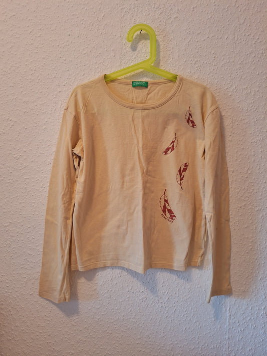 Sweatshirt mit Federn