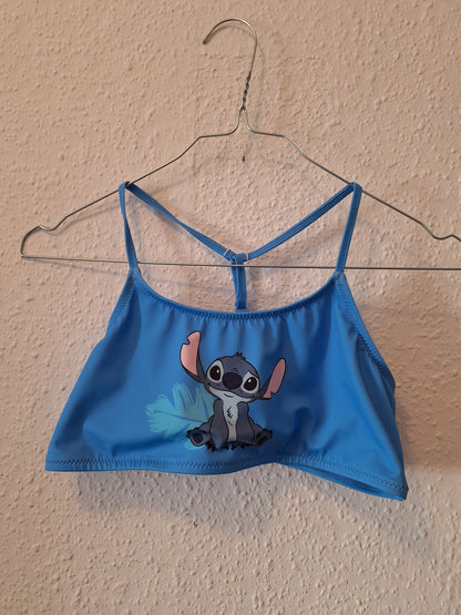 Blauer Bikini mit Disneys Stitch von C&A in Größe 158/164