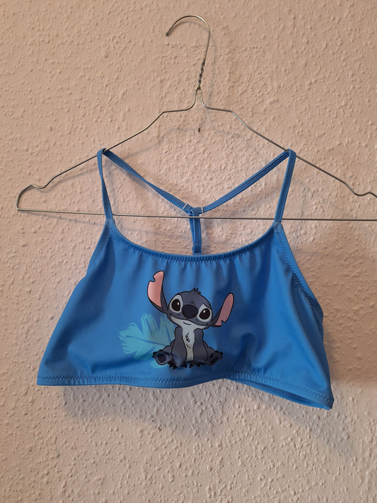 Blauer Bikini mit Disneys Stitch von C&A in Größe 158/164