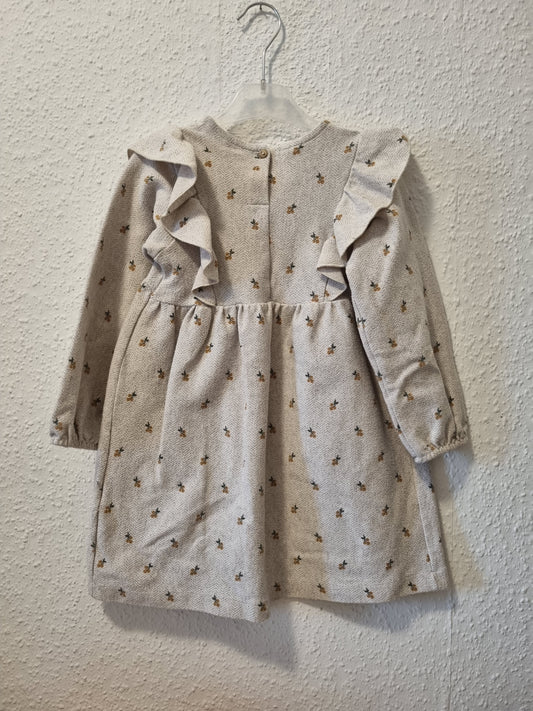 Wollkleid in Beige