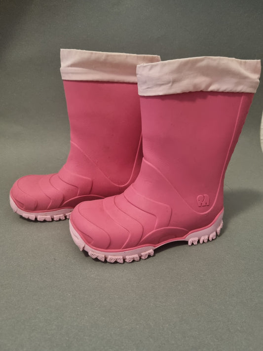 Pinke Gummistiefel Größe 24