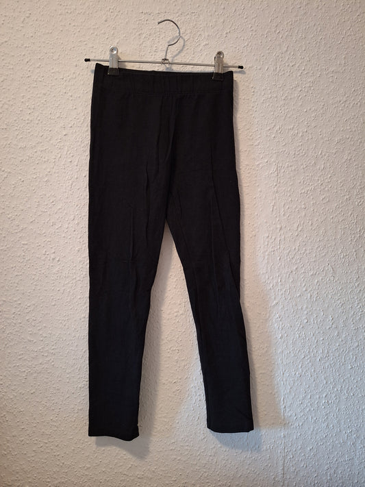 Schwarze dünne Legging