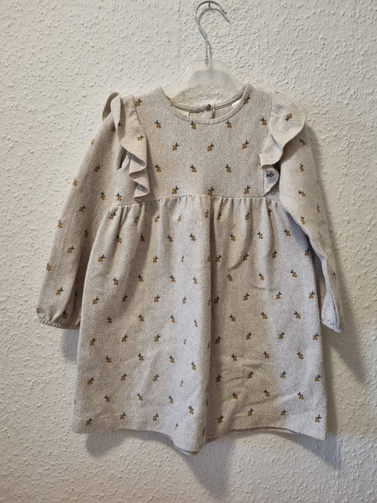 Wollkleid in Beige