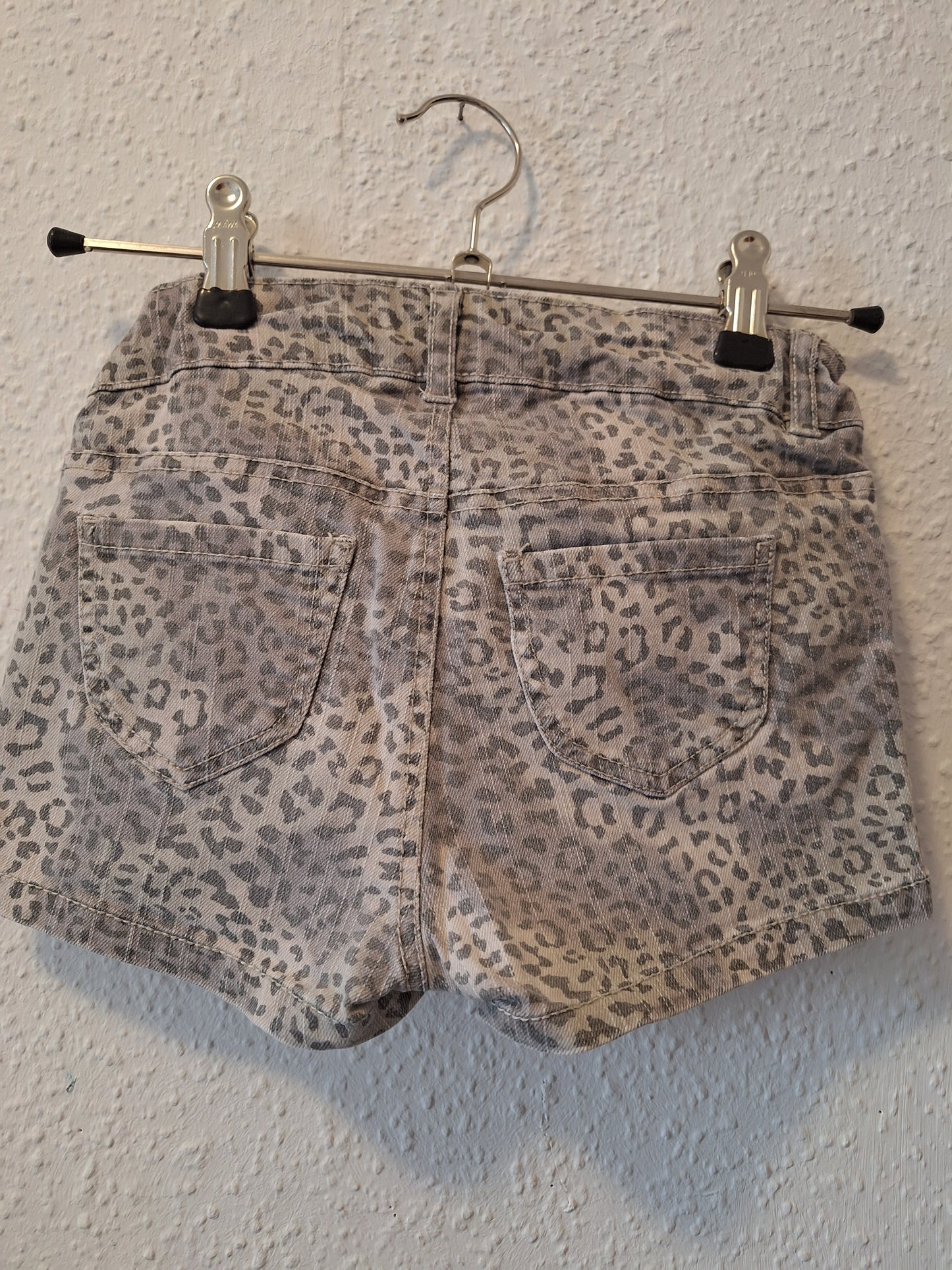 Jeans-Short Animal Print