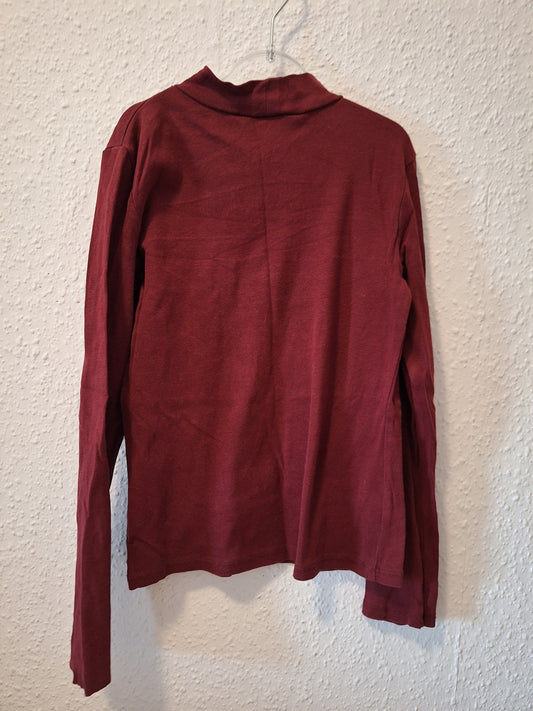 Sweatshirt Bordeaux Rot