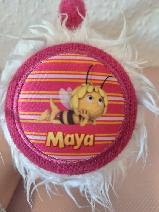 Ohrwärmer Haarreif Biene Maya Pink 52/54