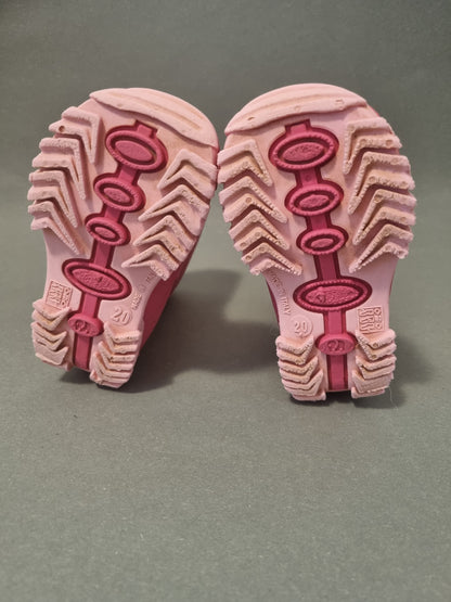 Pinke Gummistiefel Größe 20