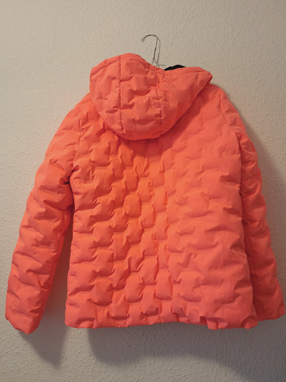 Winterjacke Neon Rosa-Orange 164