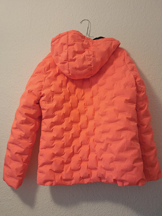 Winterjacke Neon Rosa-Orange 164