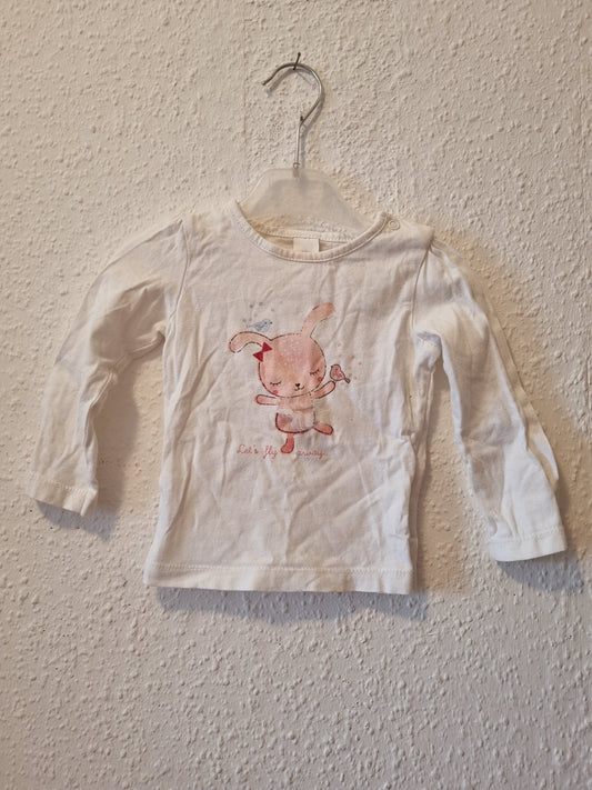 Sweatshirt mit Hasen 74