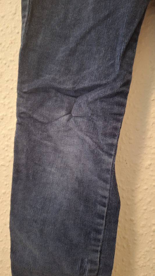 Cordhose in Dunkelblau