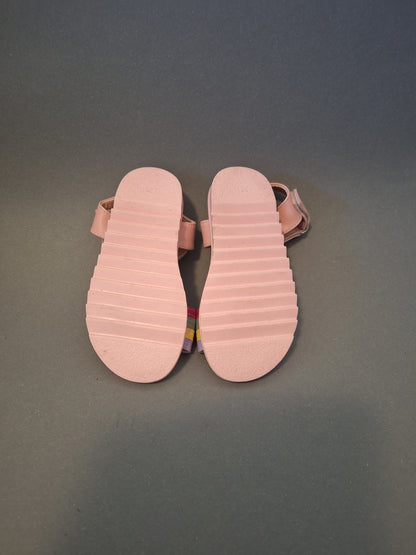 Regenbogen Sandalen