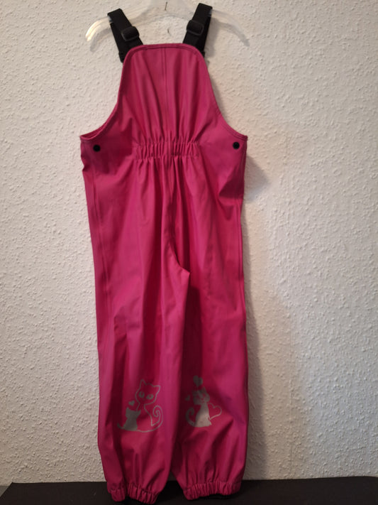 Matsch-und Regenhose in Pink 104/110
