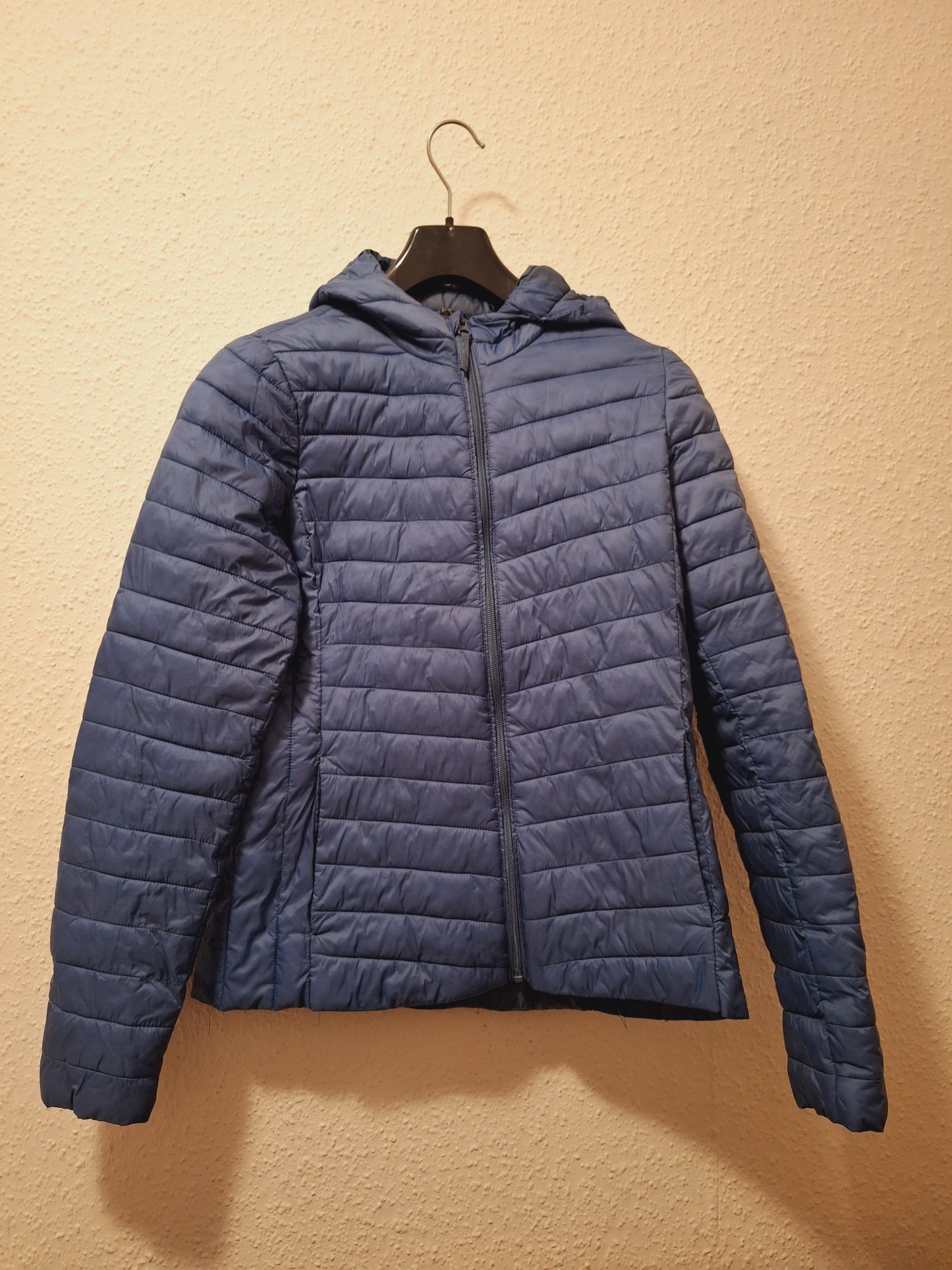Dünne Steppjacke Dunkelblau XS
